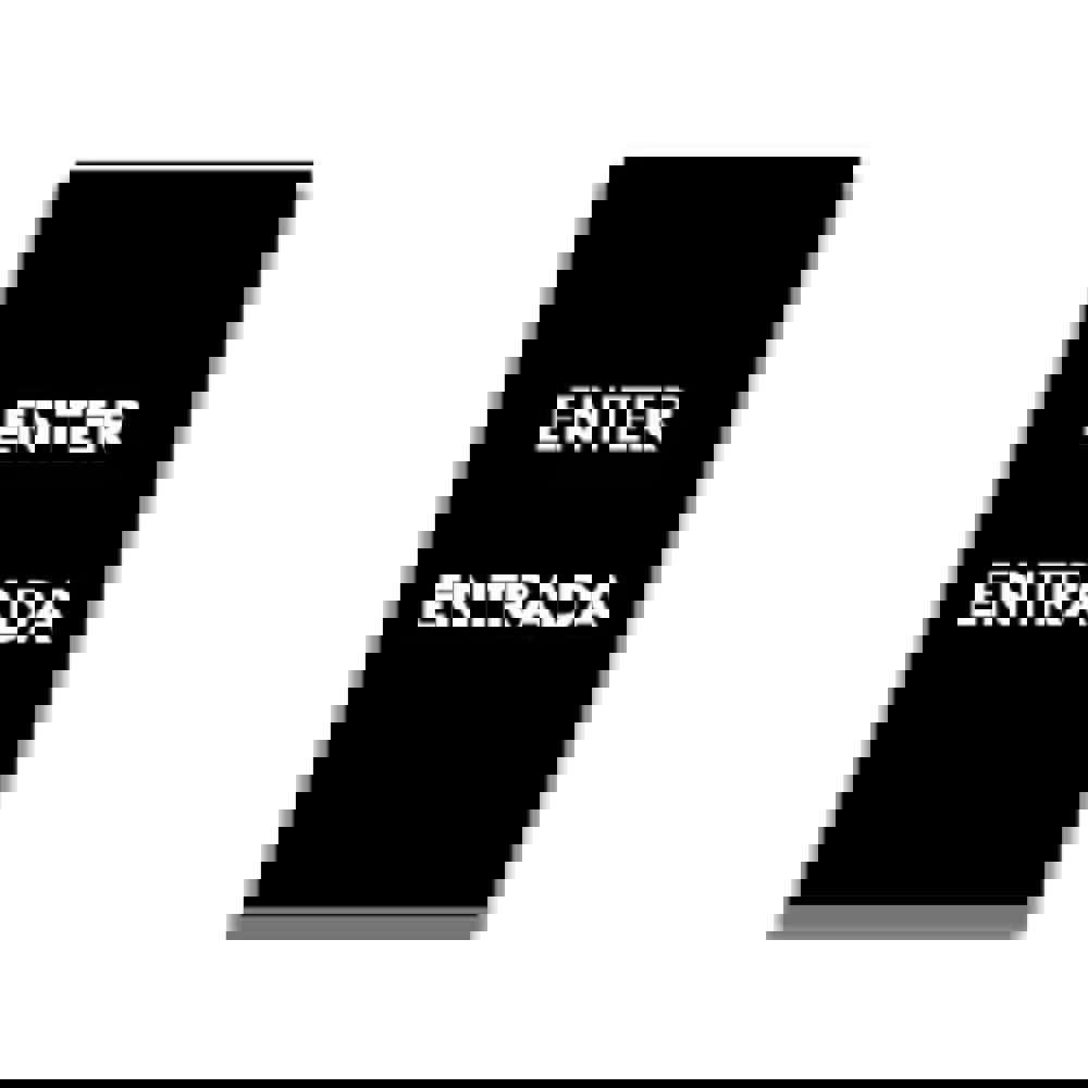 Safety Signs; Family: Safety Sign ; Sign Type: Direction; Location ; Sign Header: Entrada ; Legend: Enter; Entrada ; Message/Graphic: Message Only ; Graphic Type: None